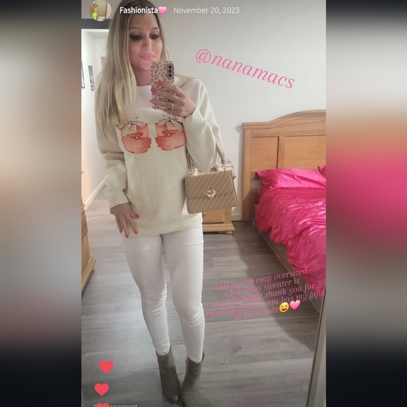 $100 SANTA GIFT SWEATSHIRT - Picture 5 of 5